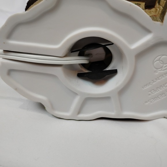 Dept 56 Dickens Village Thornbury Chapel Lighted House Christmas 2001 MIB - Picture 8 of 16